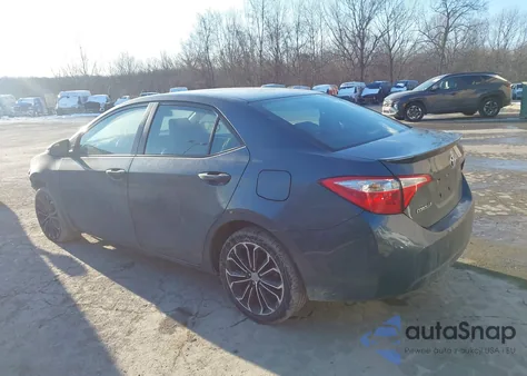 2016 Toyota Corolla S Plus из США, поврежденный, VIN 5YFBURHEXGP548637